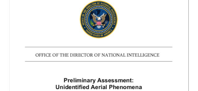 ICER Position Statement on the DNI UAP Report